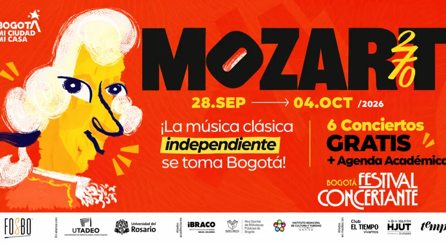 MOZART SE TOMA EL FABIO LOZANO: BOGOTÁ CONCERTANTE REGRESA A UTADEO