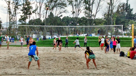 Manía Adulto latín Volei-playa en El Salitre: Una alternativa para hacer deporte en nuestro  tiempo libre. | Universidad de Bogotá Jorge Tadeo Lozano