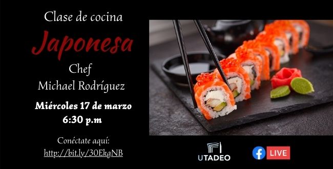 Clase de cocina japonesa | Universidad de Bogotá Jorge Tadeo Lozano