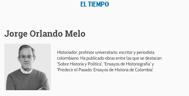 Jardines para pájaros: columna de Jorge Orlando Melo para El Tiempo | Universidad de Bogotá Jorge Tadeo Lozano