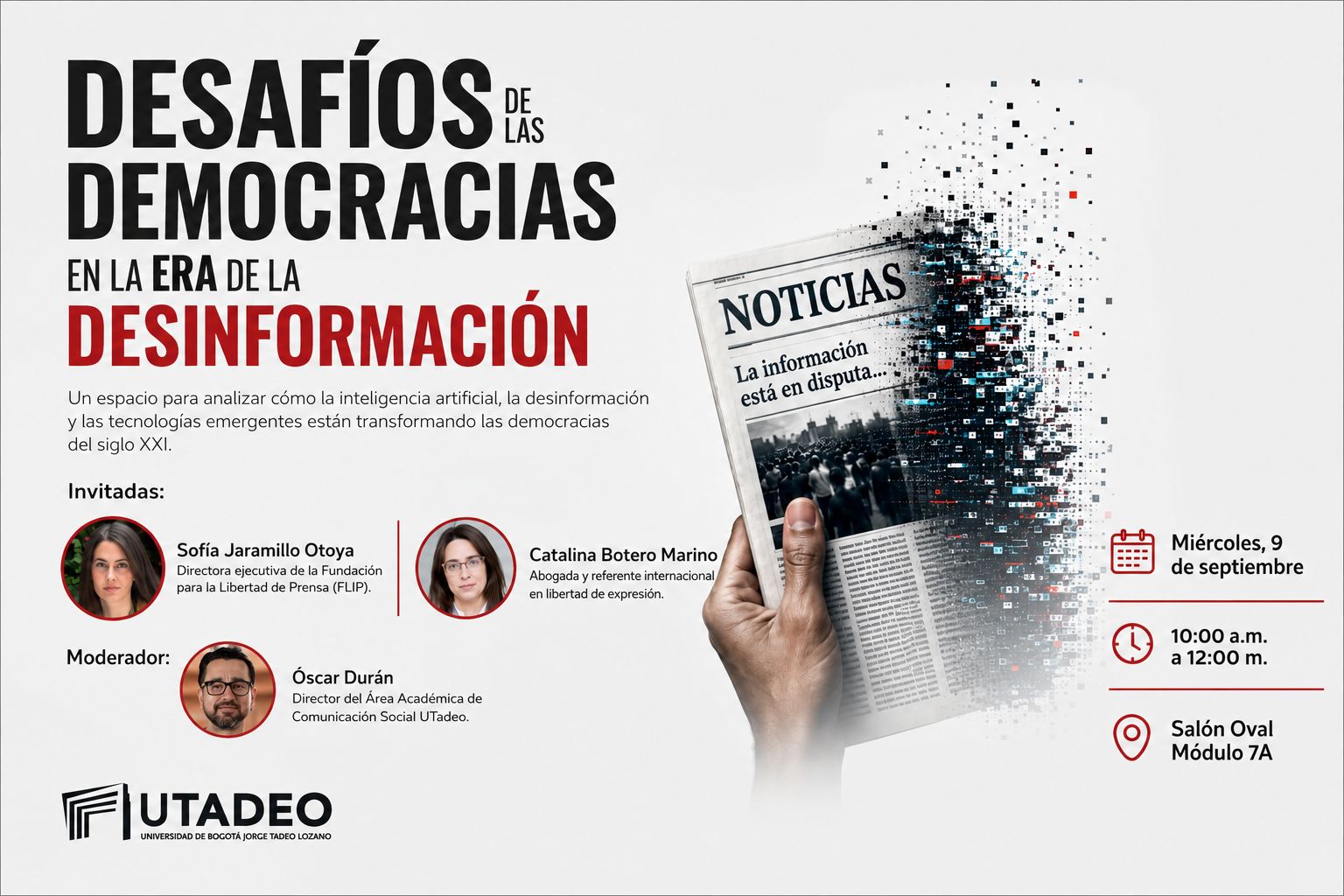 Desafíos de las democracias en la era de la desinformación