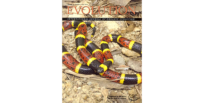 Evolution international journal of organic evolution Universidad de