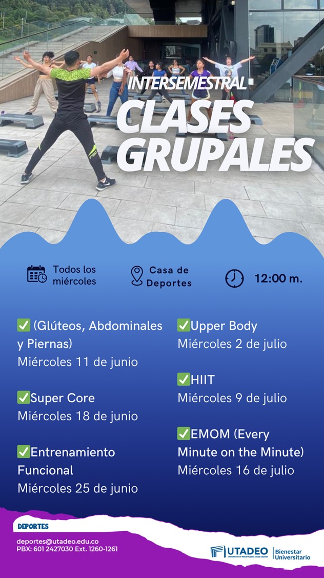 Invitación actividades de deportes, 2025