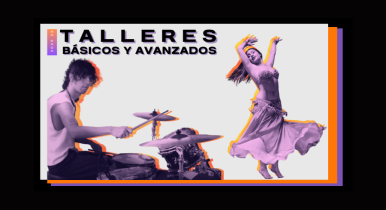 Poster de los talleres del Centro de Arte y Cultura de Utadeo
