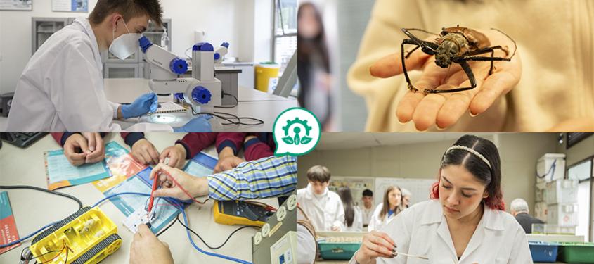 Estudiantes de diferentes programas de la facultad de Ciencias Naturales e Ingeniería de Utadeo