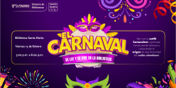 El carnaval se lee y se viven en la Biblioteca. 