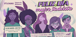 Feliz día mujer Tadeísta - Biblioteca Santa Marta 