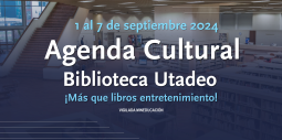 Agenda cultural 01al 07 de septiembre 2024