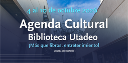 Agenda Cultural 4 al 10 de octubre. 