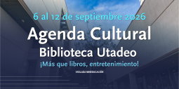 Agenda Cultural 6 al 12 de septiembre Agenda Cultural 6 al 12 de septiembre