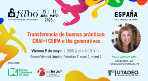 Transferencia de buenas prácticas: CRAI+I CEIPAS e IAs generativas: Utadeo en la FILBO