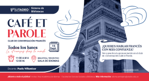 Café et parole- Club de conversación en francés Café et parole- Club de conversación en francés