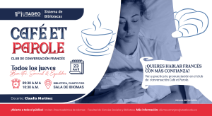 Café et parole- Club de conversación en francés