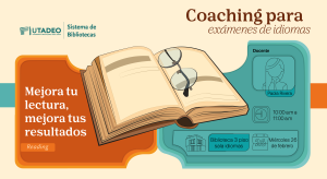 Coaching para exámenes de idiomas.