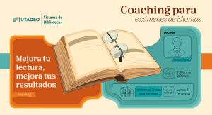 Coaching para exámenes de idiomas.