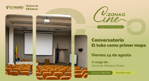 Zona C Cine - Conversatorio el tubo como primer mapa.