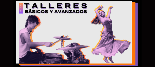 Poster de los talleres del Centro de Arte y Cultura de Utadeo