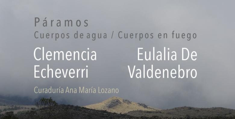 Poster de la muestra ‘Pensar con el páramo, pensar con la Tierra’
