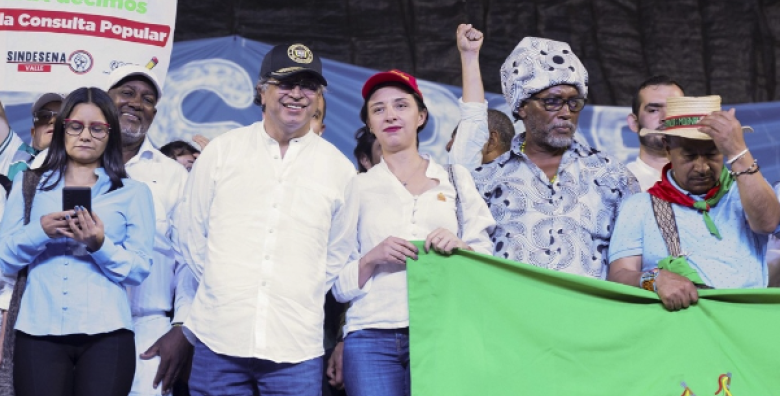 Petro en evento político