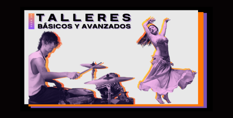 Poster de los talleres del Centro de Arte y Cultura de Utadeo