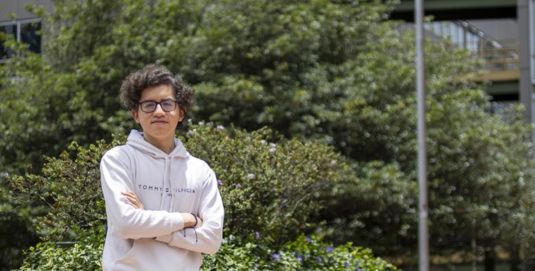 Estudiante de Cine y televisión de Utadeo