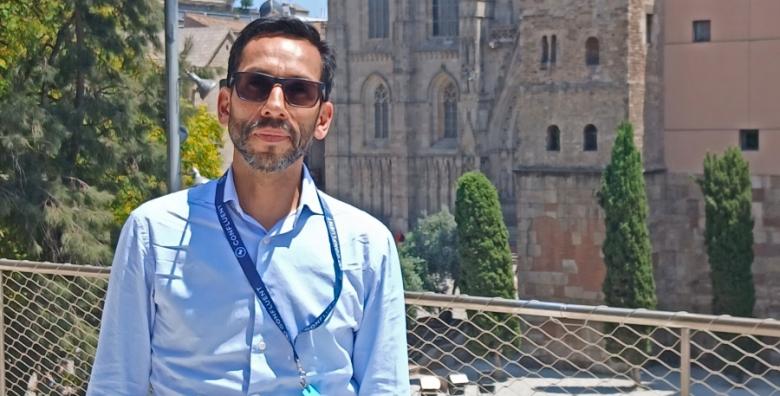 Profesor Óscar Granados en Holanda