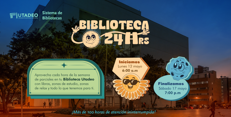 Tu Biblioteca 24 Horas está de vuelta 