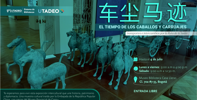 Muestra en casa lleras - tiempo de los caballos y carruajes. 