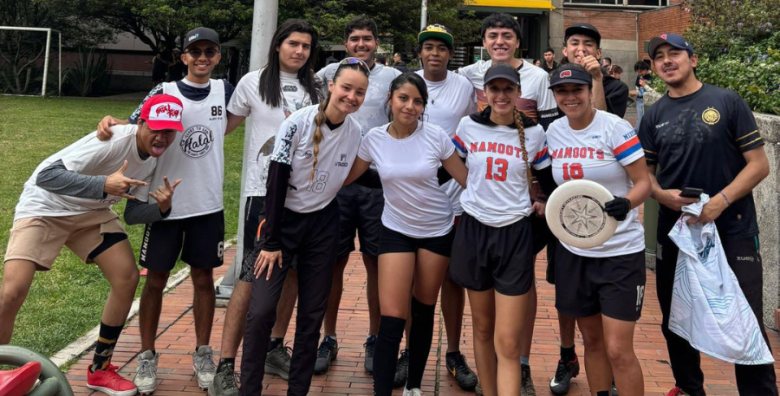 Equipo de ultimate de Utadeo 