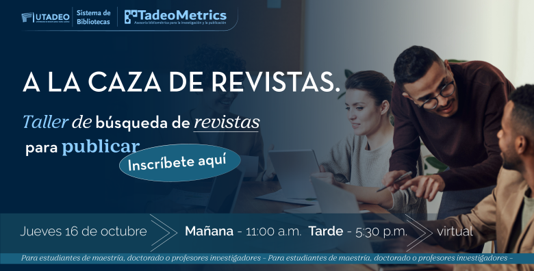 Taller "Búsqueda de revistas para publicar"