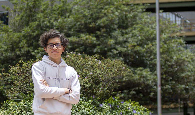 Estudiante de Cine y televisión de Utadeo