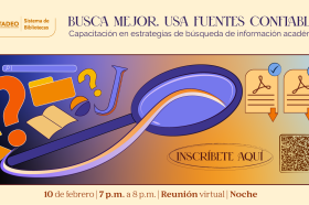 Capacitación de búsqueda de información académica. 