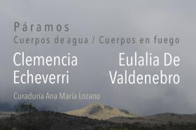 Poster de la muestra ‘Pensar con el páramo, pensar con la Tierra’