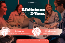 Tu Biblioteca 24 Horas está de vuelta octubre 2026