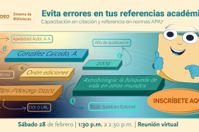 Capacitación en normas APA 7 (citación y referencias) Sábado