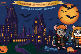 Visita nuestro centro de interés. "Un hechizo de Halloween en la Biblioteca" Visita nuestro centro de interés. "Un hechizo de Halloween en la Biblioteca"