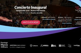 Concierto Inaugural 2026 Nueva Filarmonía Concierto Inaugural 2026 Nueva Filarmonía