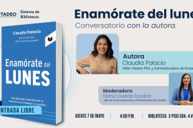 Conversatorio con la autora Claudia Palacio Conversatorio con la autora Claudia Palacio