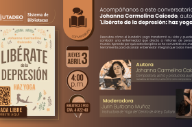Conversatorio con la autora Johanna Carmelina Caicedo Conversatorio con la autora Johanna Carmelina Caicedo