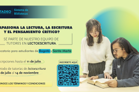 Convocatoria para tutorías de Lectoescritura 2025-II