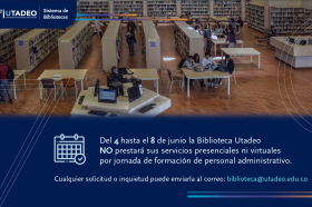 Información cierre de biblioteca temporal