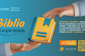 Estimado docente traemos un nuevo servicio para ti Estimado docente traemos un nuevo servicio para ti
