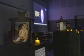 Una obra de la muestra Amoratorio de Creación