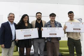 Ganadores del concurso amor perfecto con cheques