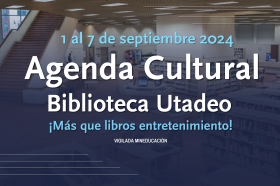 Agenda cultural 01al 07 de septiembre 2024 Agenda cultural 01al 07 de septiembre 2024