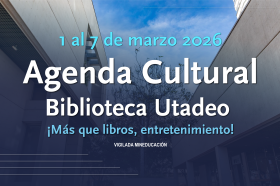 Agenda Cultural 1 al 7 de marzo 2026 Agenda Cultural 1 al 7 de marzo 2026