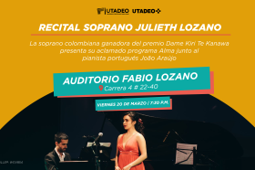 Concierto recital soprano con Julieth Lozano Concierto recital soprano con Julieth Lozano