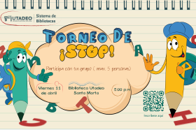 La Biblioteca Utadeo Santa Marta presenta su Torneo de Stop La Biblioteca Utadeo Santa Marta presenta su Torneo de Stop