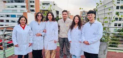 Grupo de estudiantes de Ingeniería de Alimentos que participó en el desarrollo del suplemento