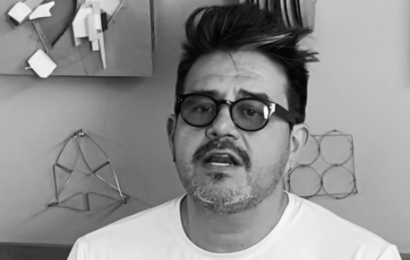 Foto de Pablo Andrés Insuasty Delgado hablando